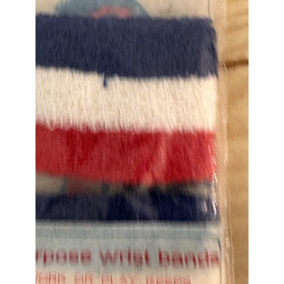 Vintage Sport Craft White Athletic Wristbands New One Pair USA - Picture 5 of 6